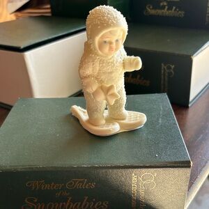 Department 56 Snowbabies Figurine with Star